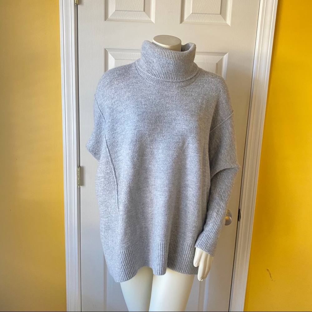 Gap OVERSIZED Turtleneck Sweater Dolman Sleeves